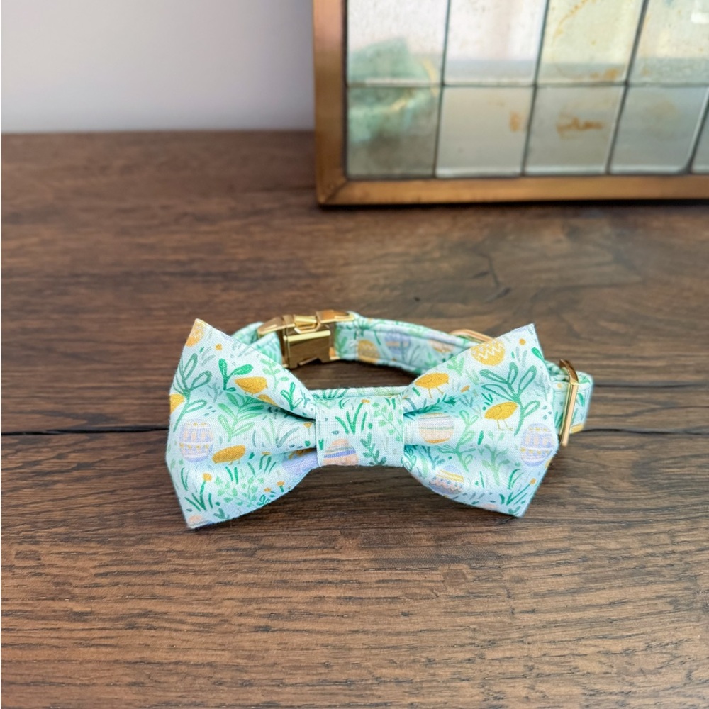 The Foggy Dog Bow Tie Collar Set
